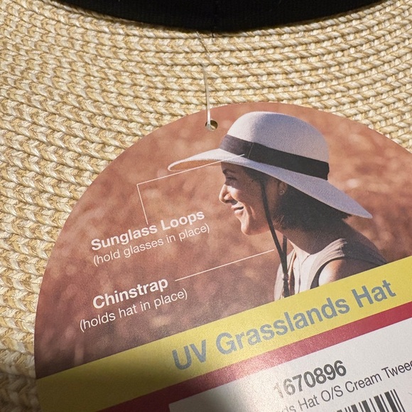 Solar Escape Chic Cream and Black Wide-Brimmed Sun Hat - Picture 6 of 8